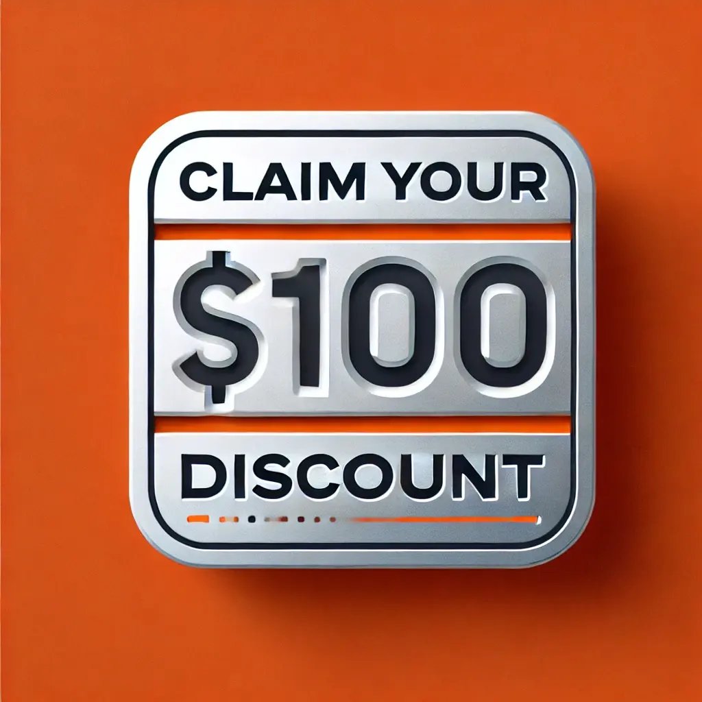 Claim $100 Discount image