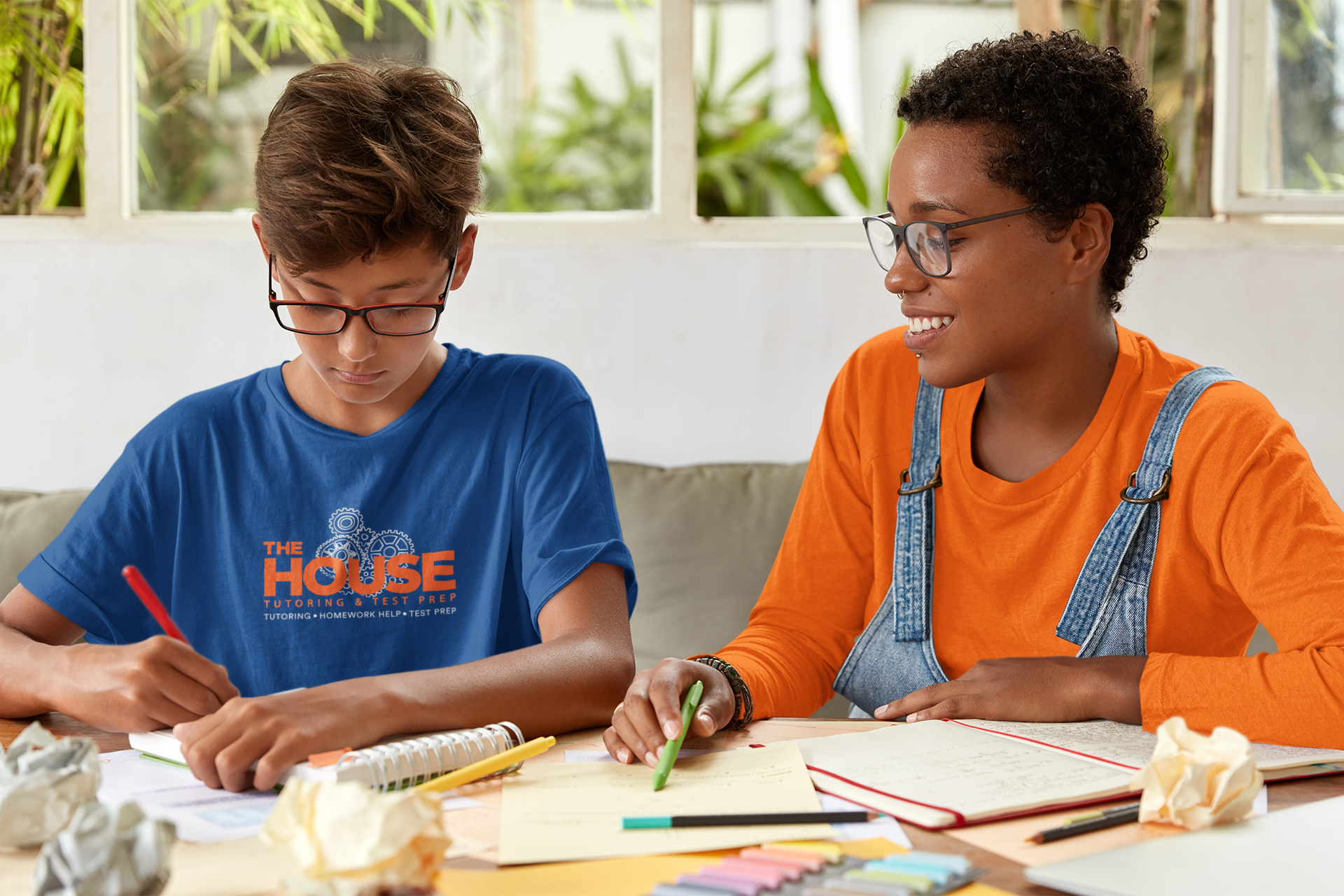 House tshirt student - tutor