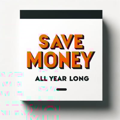 Save Money All Year Long image